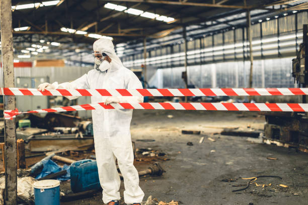 Professional Infectious Disease Decontamination technician working in Green Forest, AR